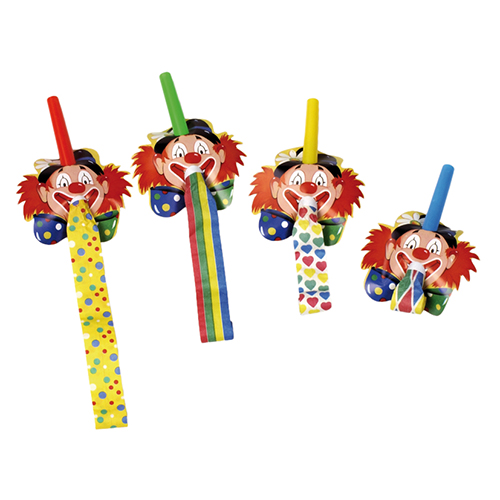 4 Partyrüssel "Clowngesicht" von PAPSTAR