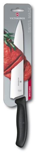 Victorinox Tranchiermesser, Swiss Classic schwarz, 22 cm, Blister