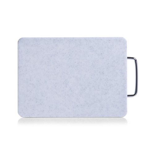 Zeller Schneidebrett m. Metallgriff, Kunststoff Maße: 28x20x1,3