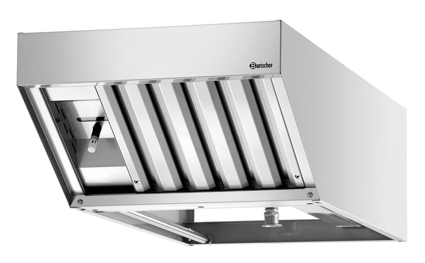 Bartscher Kondensationshaube Kompakt | Lampen(Anzahl + Watt): - | Maße: 52 x 104 x 30,0 cm.Gewicht: 28,4 kg