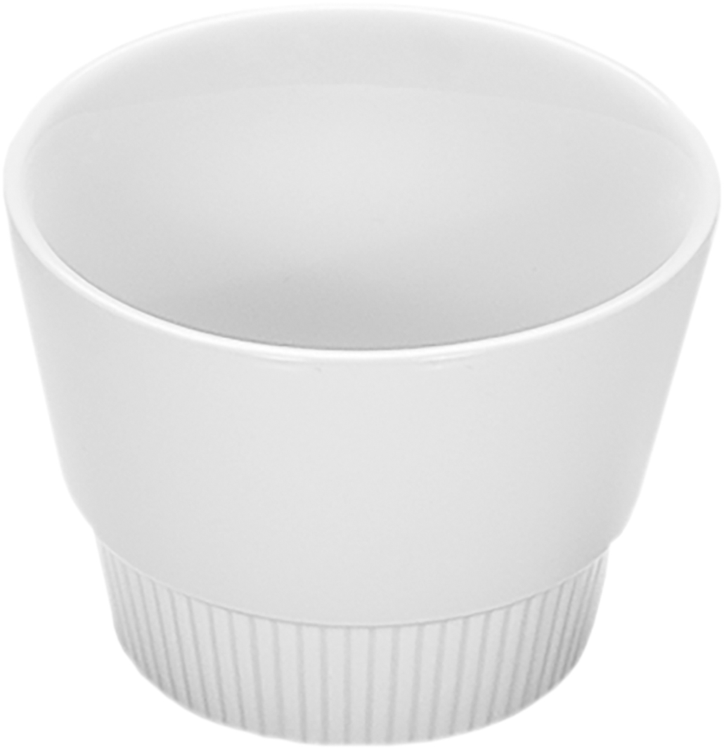 Coffee Tasting Bowl rund stapelbar Relief 9 cm/0,19l Höhe: 6,5 cm von SCHÖNWALD