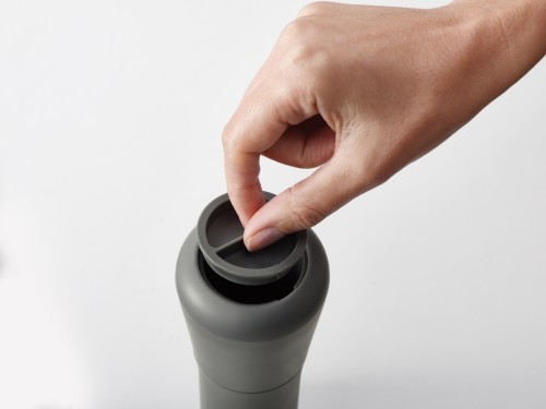 Joseph Joseph Milltop - Salz- und Pfeffermühlenset - dunkelgrau/hellgrau