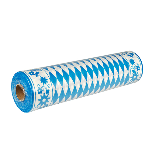 Tischläufer, stoffähnlich, Airlaid 24 m x 40 cm "Bayrisch Blau" von PAPSTAR