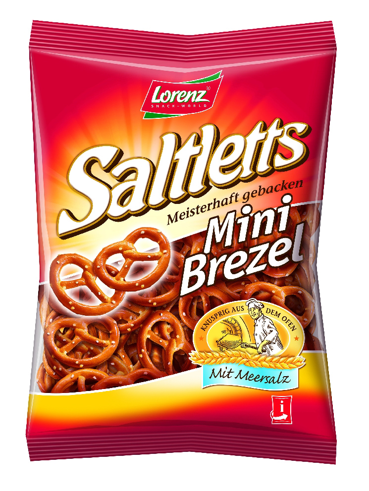 Lorenz Saltletts Mini Brezel 40G