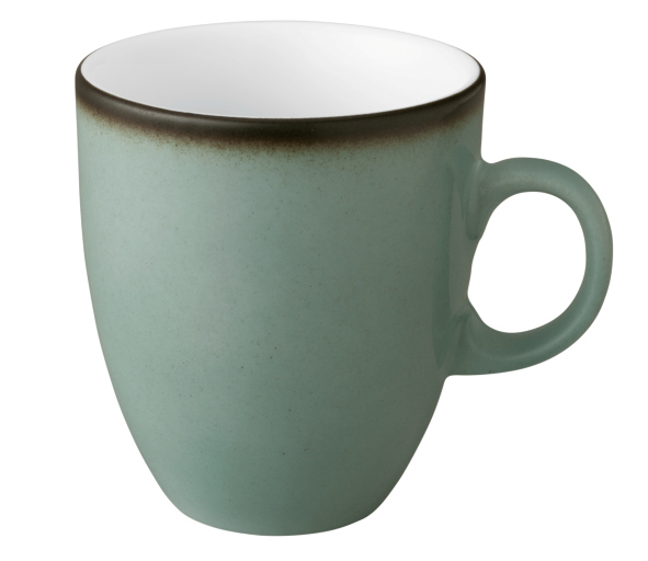 Seltmann Becher 5005, Form: Coup F.Dining, Dekor: 57123 türkis