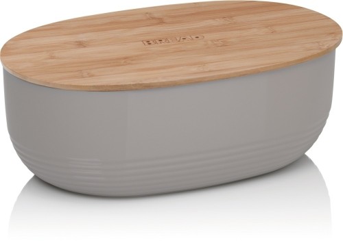 KELA Brotkasten Namur PS-Kunststoff opalgrau 37,5x23,0x14,0cm