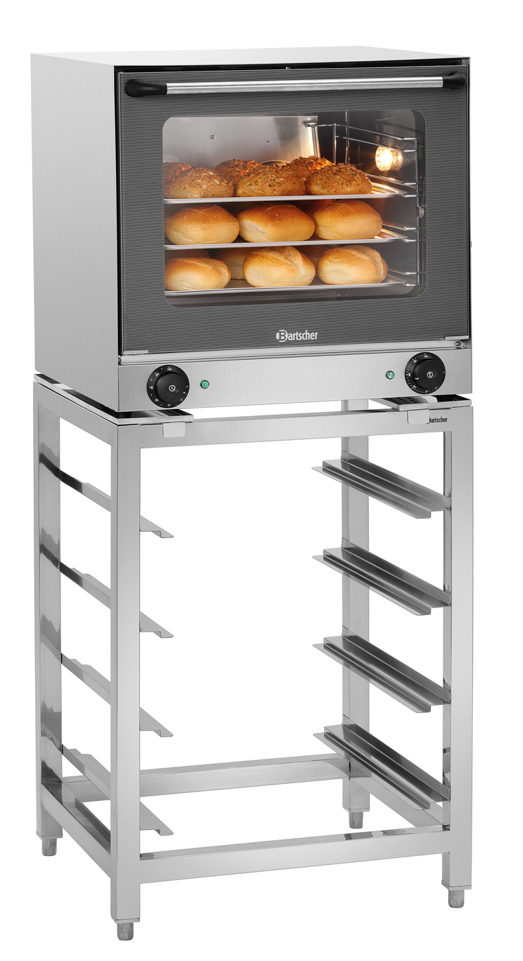 Bartscher Untergestell AT90-120 | AnzahlEinschübe: 4 | Maße: 53,5 x 59,5 x 85,5 cm.Gewicht: 11,8 kg