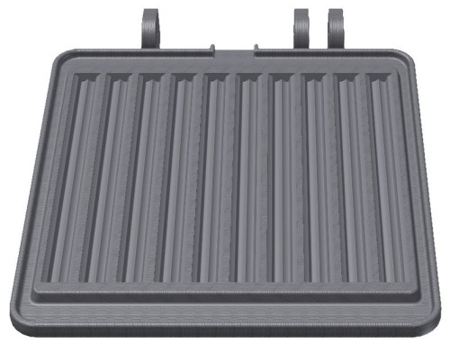 NEUMÄRKER Churros Backplattensatz für Backsystem unbeschichteter Grauguss