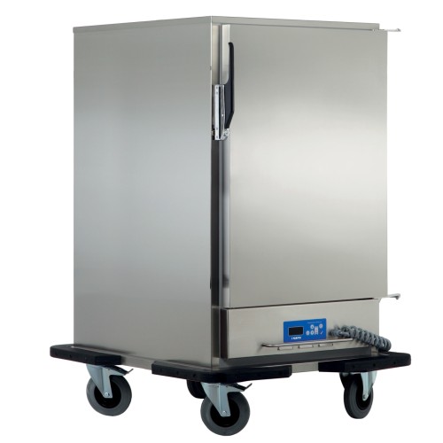 SARO Beheizter Bankettwagen BW-5 - Material: Edelstahl - Kapazität: 5 x 2/1 GN, 100 mm Tiefe - Schutzklasse: IP 21 - Isolierung: