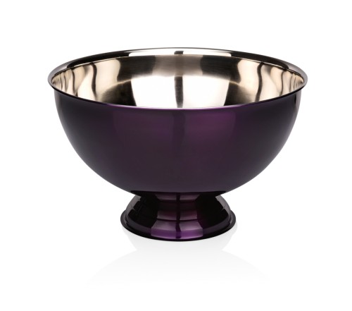 Champagnerkühler. Chromnickelstahl. mit farbiger Pulverbeschichtung.