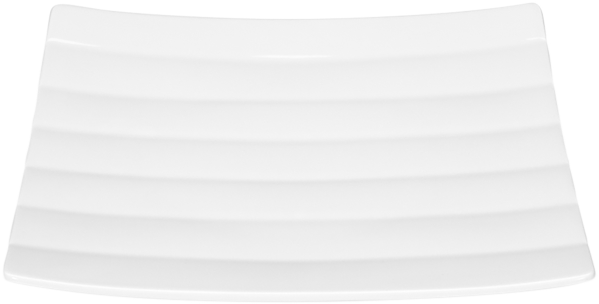 Contour Teller flach quadratisch 21 cm Höhe: 2,5 cm von SCHÖNWALD
