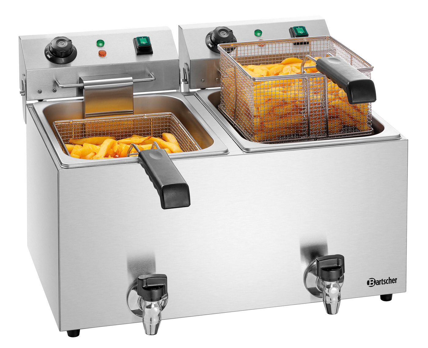 Bartscher Fritteuse SNACK IV Plus |Eigenschaften: - | Maße: 57,5 x 53 x 38,5 cm.Gewicht: 11,5 kg
