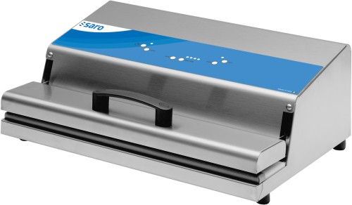 SARO Vakuumierer Modell FORLI 2 Made in Europe - Material: Edelstahl - Vakuum-Pumpe: 30 lt/min - Schweißbalken: 420 mm - Digitale Steuerung
