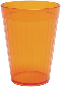 Roltex Becher mit 200 ml Füllvermögen in transparentem orange, BPA-frei