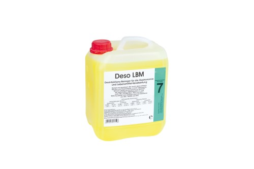 SARO Deso LBM Desinfektions-ReinigerModell NR.7 Made in Germany - Reinigt kraftvoll und desinfiziert alle feucht abwaschbaren Oberflächen