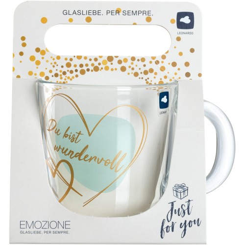 GK/Tasse 400ml-Du bist wunderv - Leonardo