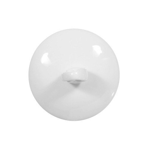 Seltmann Deckel zur Zuckerdose 0,18 l, rund, Form: Rondo/Liane, weiss, hohe Kantenschlagfestigkeit, Made in Germany