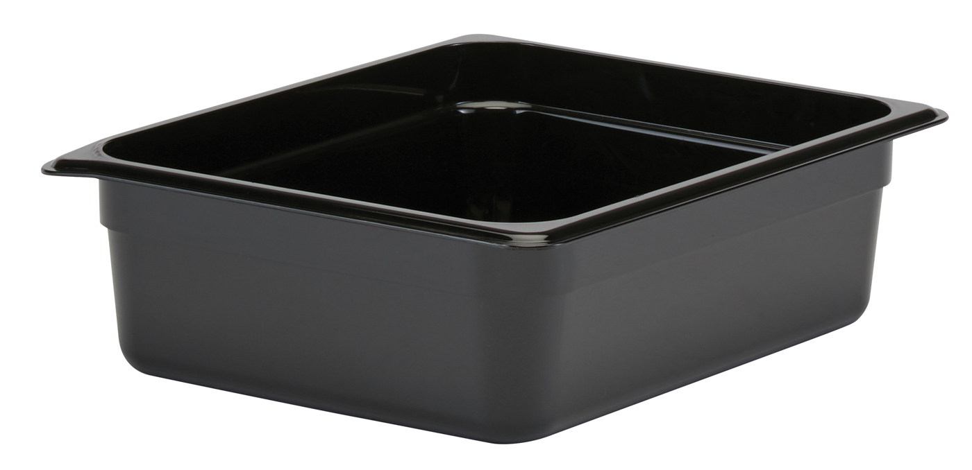 Camwear® GN-Behälter GN1/2-100mm, Schwarz von Cambro