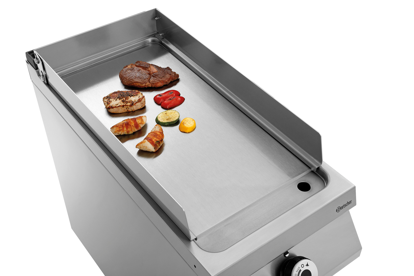 Bartscher Spritzschutz 940 | Material: Edelstahl| Maße: 40 x 72 x 9,8 cm. Gewicht: 3,1 kg