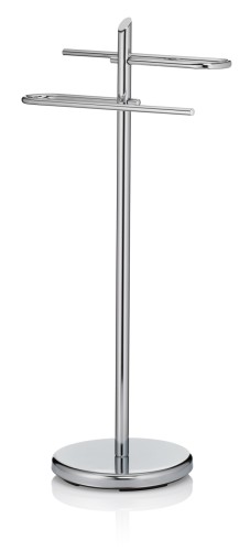 Handtuchhalter Ken Metall silber glänzend 88,0 cm 25,5 cm von Kela