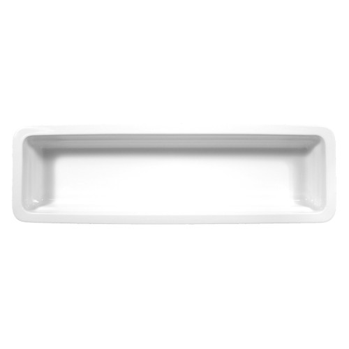 Seltmann GN-Behälter 2/4 1402/204, Form: Buffet-Gourmet, Dekor: 00006