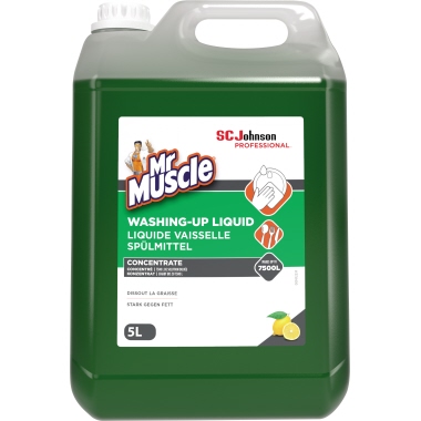 Mr Muscle Geschirrspülmittel Zitrus nicht biologisch abbaubar pH-Wert: 6,5-7,5 Kunststoff 5l