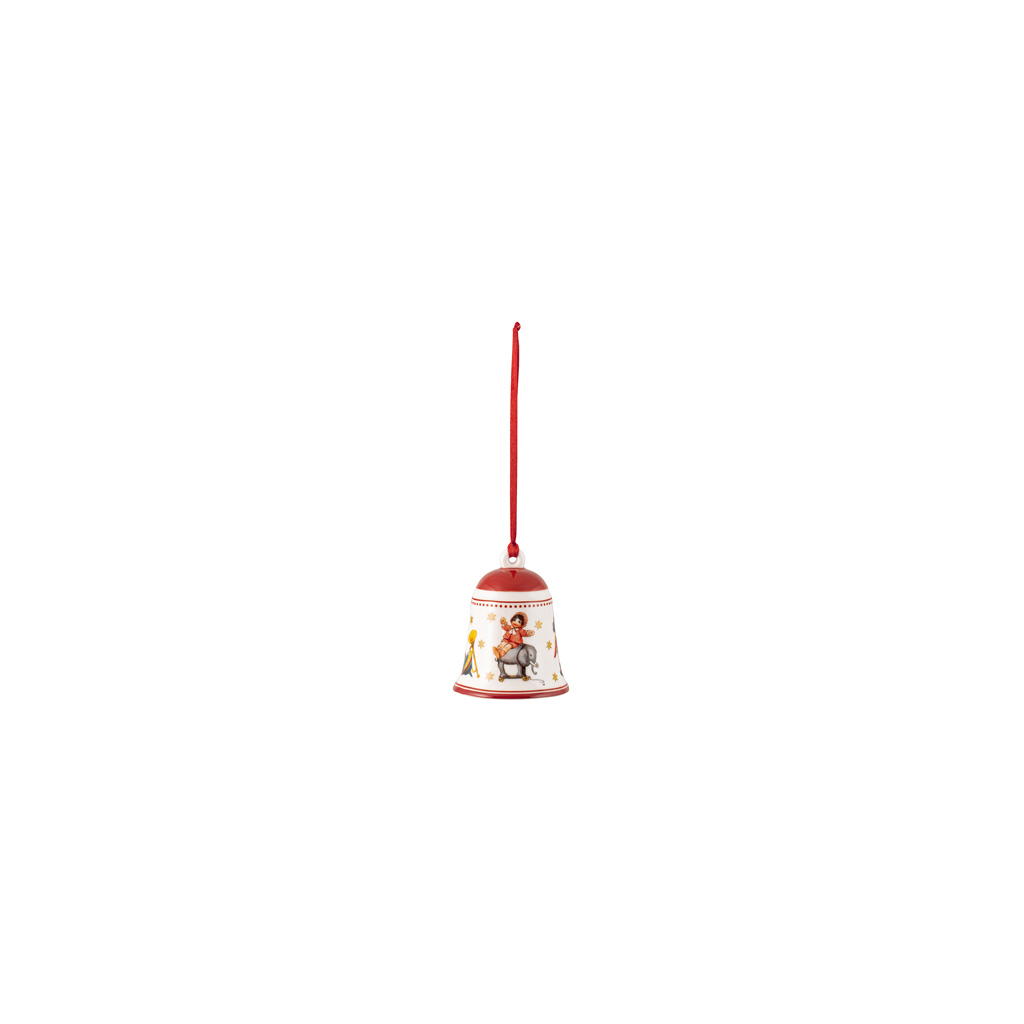 Villeroy und Boch Glocke Spielzeug, rot - Maße: 5,4 x 5,4 x 6,7 cm / Ser.: My Christmas Tree