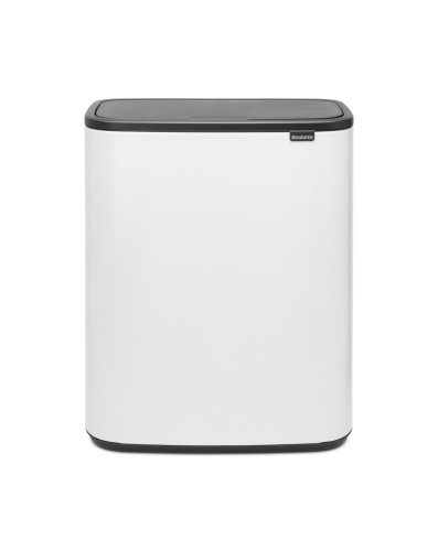 Bo Touch Bin Abfallbehälter 60 Liter, Brabantia - Design Touch Bin auf Beinen. Der platzsparende Abfalleimer ist mit einem Soft-Touch-Öffnungs- und