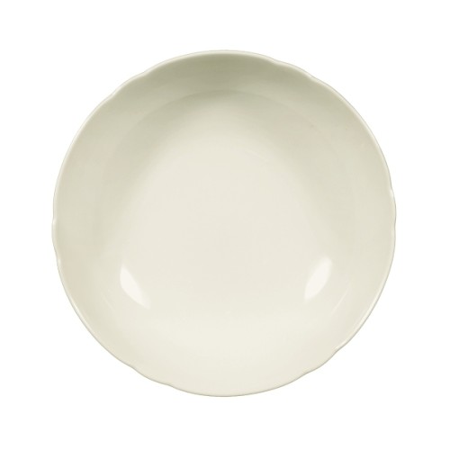 Seltmann Salatschale 19 cm, Form: Marieluise, Glasur: elfenbein, Dekor: 00003