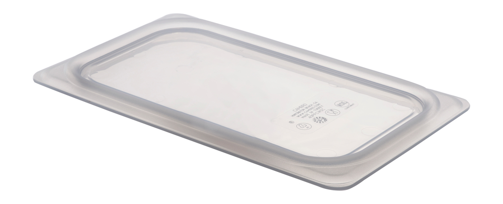 Cambro biegsamer Polypropylen Deckel GN 1/4. Die innere Dichtung verhindert Auslaufen und sorgt für optimale Frische. GN 1/4.