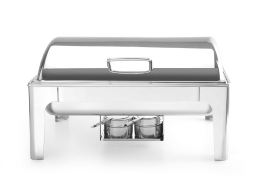 Chafing Dish GN 1/1, Hochglanz-Finish. Ideal für den Einsatz bei Buffets und Catering.