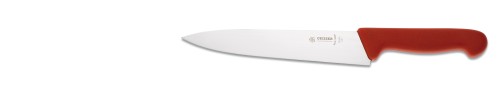 Kochmesser schmal 20 cm, rot Giesser - Made in Germany