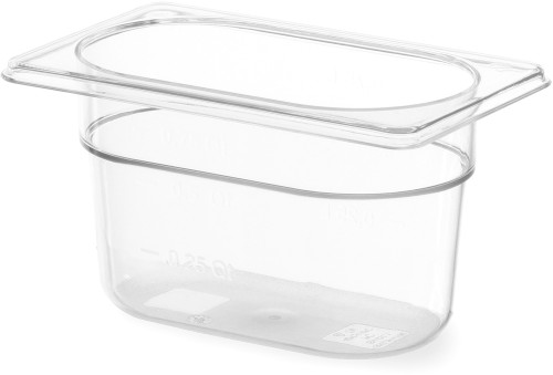HENDI Gastronorm Behälter 1/9 - 65 H mm - 176x108 mm 0,6 Liter