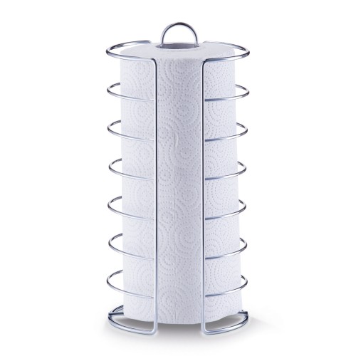 Zeller Küchentuchständer m. Rolle, Metall verchromt