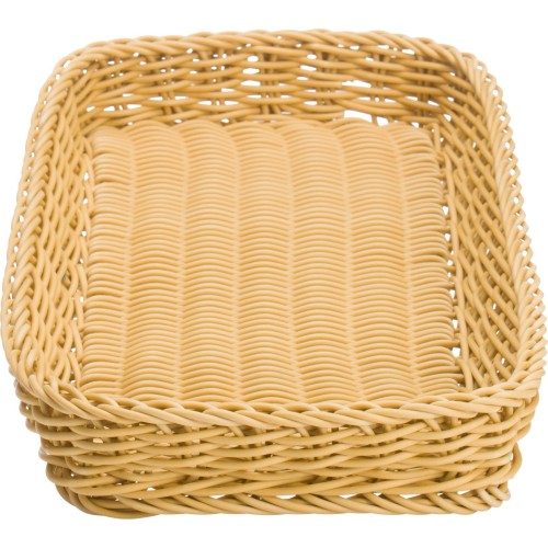 Westmark Tablett eckig, 40 x 20 x 5 cm, hellbeige