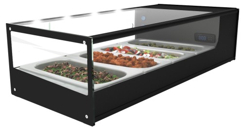 Neumärker Kühlvitrine Logic 4, 4x 1/3 GN x 40 mm