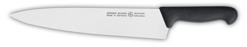 Kochmesser 29 cm, schwarz Giesser - Made in Germany