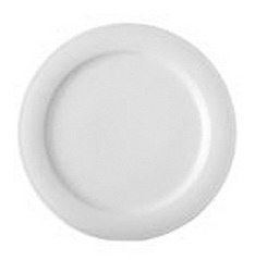 Fahnen-Teller 28 cm Form Thomas New Trend - uni weiss.