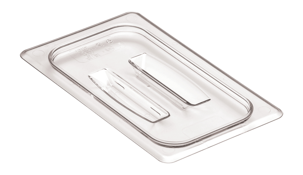 Cambro Polycarbonat Deckel GN 1/4 mit Griff. Langlebiger Deckel für Polycarbonat GN Behälter von Cambro. GN 1/4, Zur Verwendung