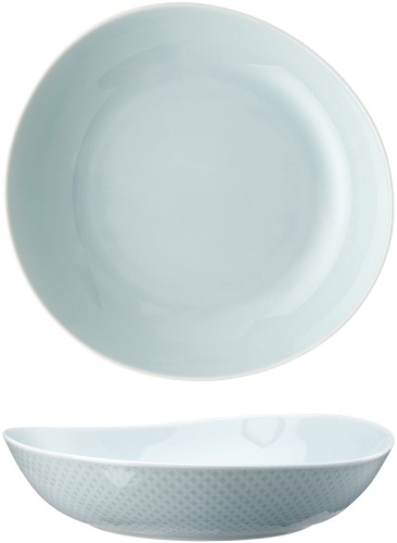 Junto Opal Green (grün) von Rosenthal, Teller tief 22 cm aus Porzellan