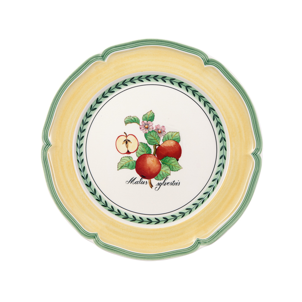 Villeroy und Boch Speiseteller - Maße: 26,7 x 26,7 x 3 cm / Ser.: French Garden Valence