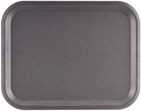 Roltex Tablett Nordic aus ABS-Kunststoff, 36 x 28 cm, dunkelgrau