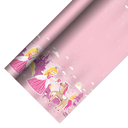 PAPSTAR Tischdecke, Papier 5 m x 1,2 m "Fairytale Princess"