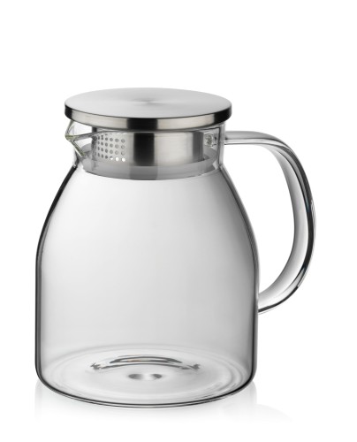 KELA Universalkanne Luna Glas transparent 17,0x16,0cm 12,0cmØ 1,2l