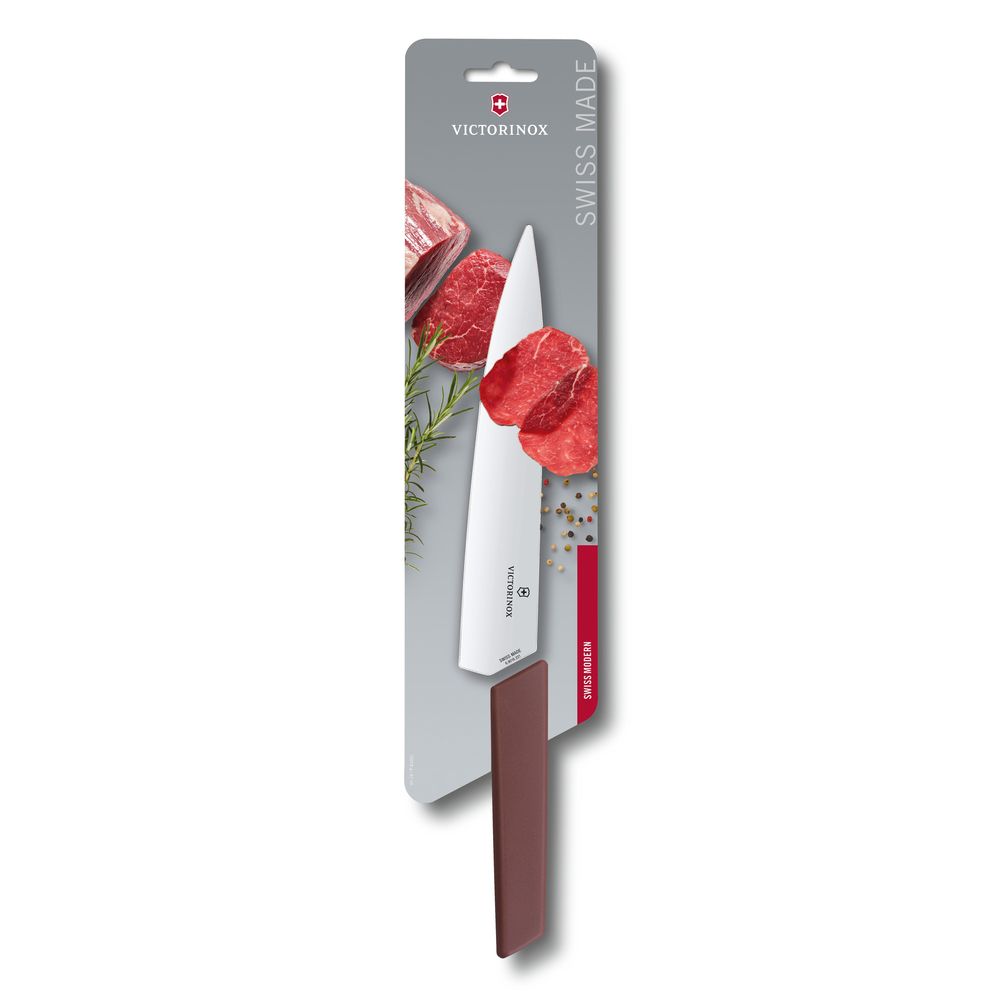 Victorinox Swiss Modern Tranchiermesser, 22cm, grape, Blister