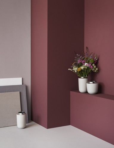 Concave Vase H 15 cm sand, Maße: 160 x 160 x 150 mm