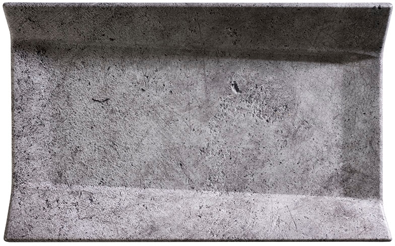 GN 1/4 Tablett -ELEMENT- 26,5 x 16,2 cm, H: 3,5 cm Melamin Fabe: Betonoptik spülmaschinengeeignet stapelbar nicht