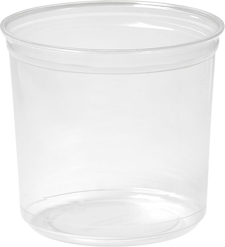 Duni Deli-Schale Crystal 750 ml Transparent ungeteilt, 350 Stk/Krt (10 x 35 Stk)