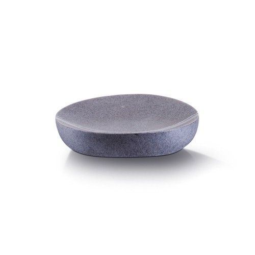 Zeller Seifenschale, Steinoptik, Polyresin
