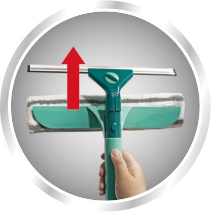 Leifheit Fensterwischer WetDry mit Teleskopstiel